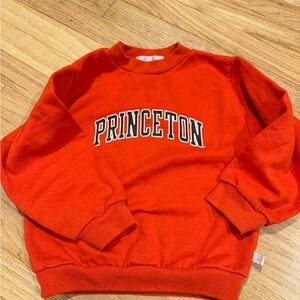 Princeton Orange kids Sweater